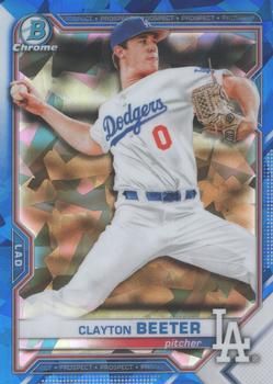 Clayton Beeter 2021 Bowman Sapphire Edition Baseball #BCP-16 Sports Card