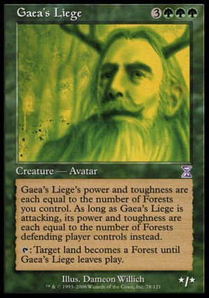 Gaea's Liege (Time Spiral)