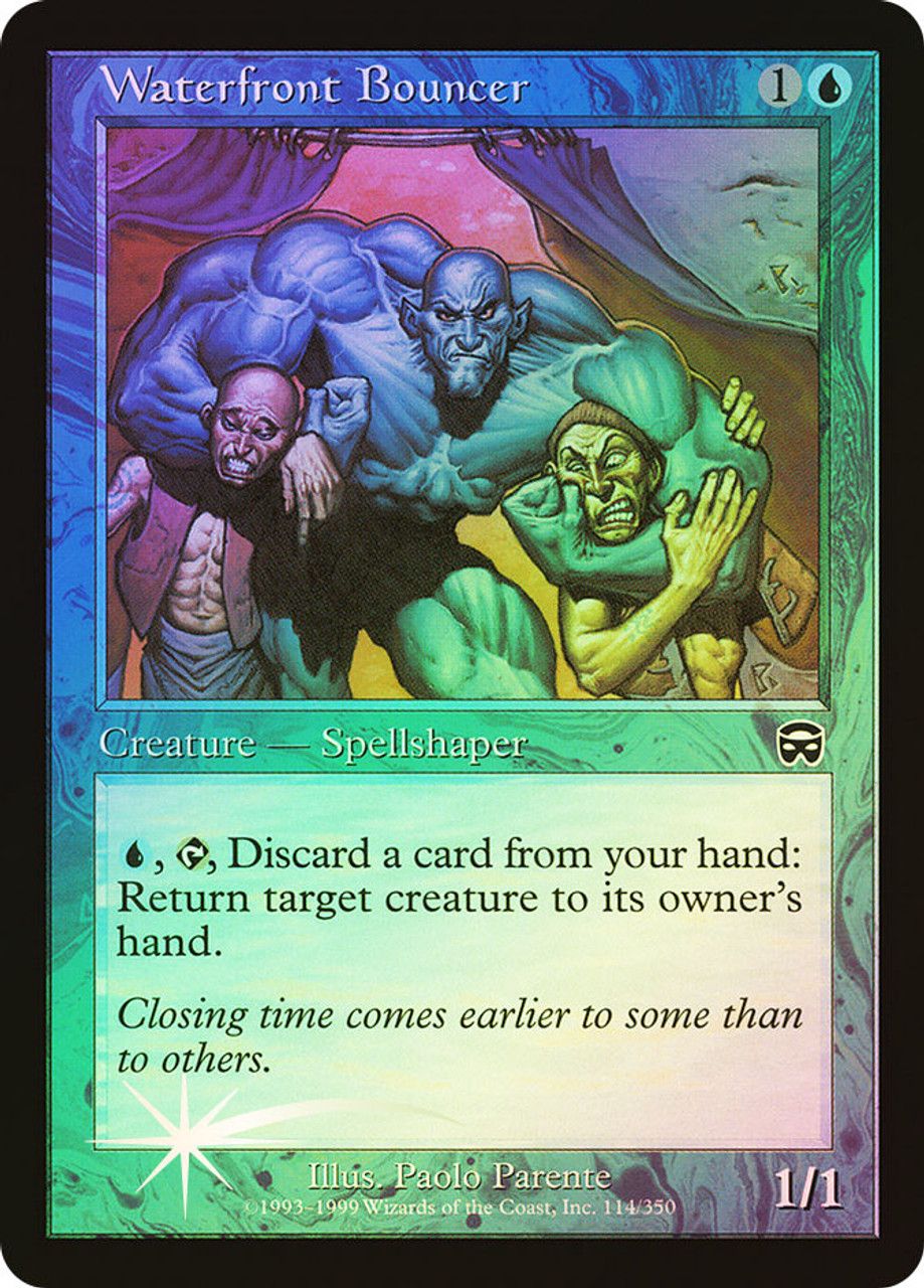 Waterfront Bouncer (Mercadian Masques - Foil) Trading Card