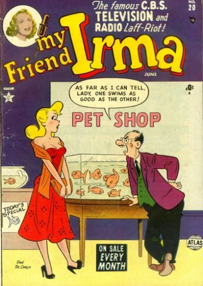 My Friend Irma #20 Comic