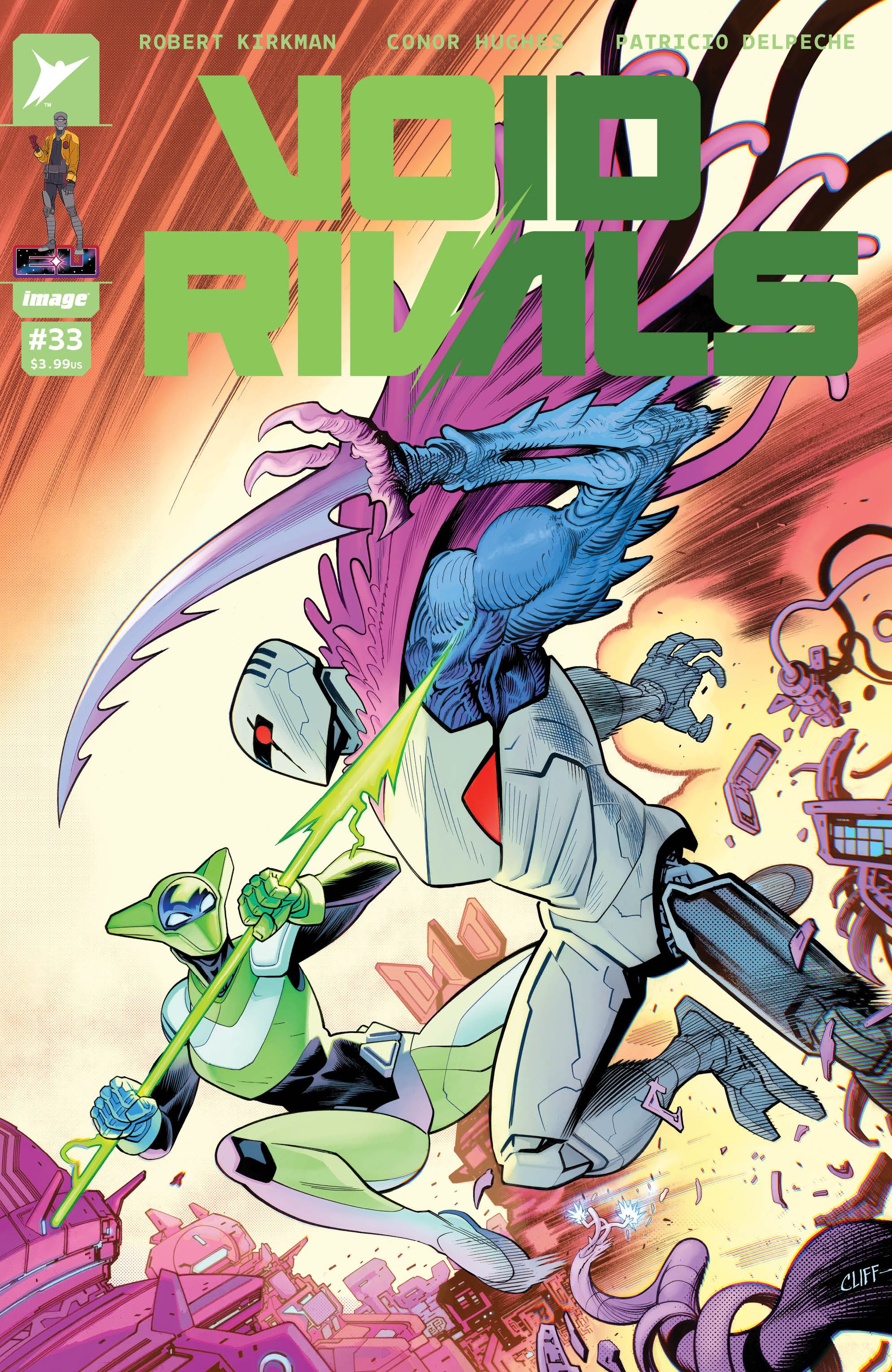 Void Rivals #33 (Cvr D Inc 1:25 Cliff Rathburn Variant) Comic