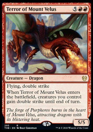 Terror of Mount Velus (Theros Beyond Death) Trading Card