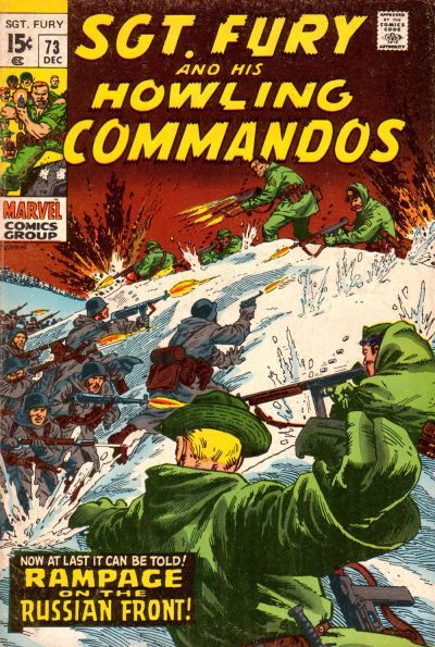 Sgt. Fury And His Howling Commandos #73 Comic