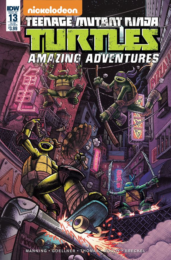 Teenage Mutant Ninja Turtles Amazing Adventures #13 (Subscription Variant)