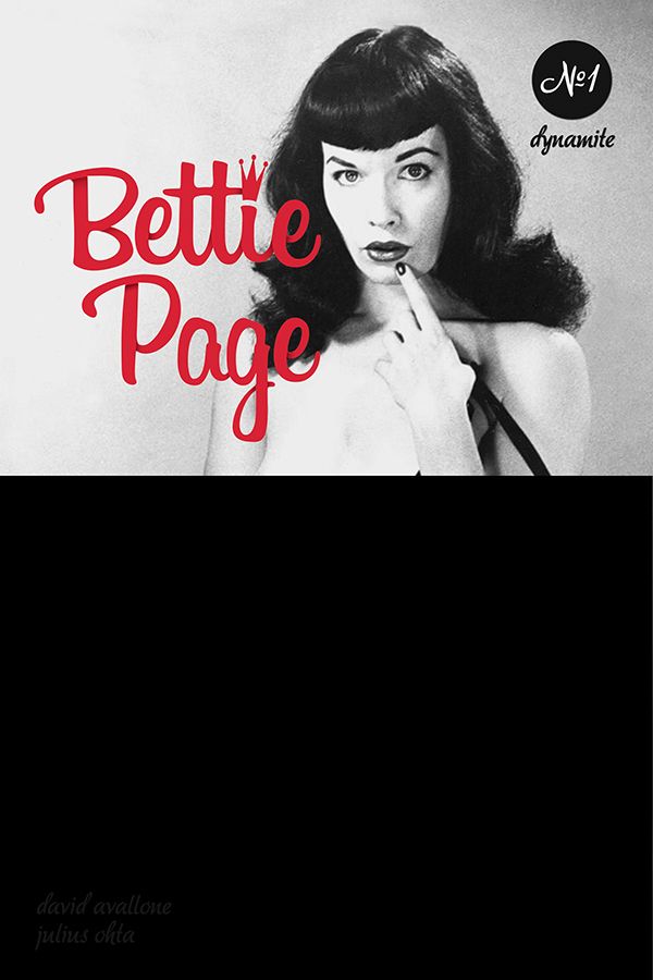 Bettie Page: Unbound #1 (Black Bag Photo Cover)