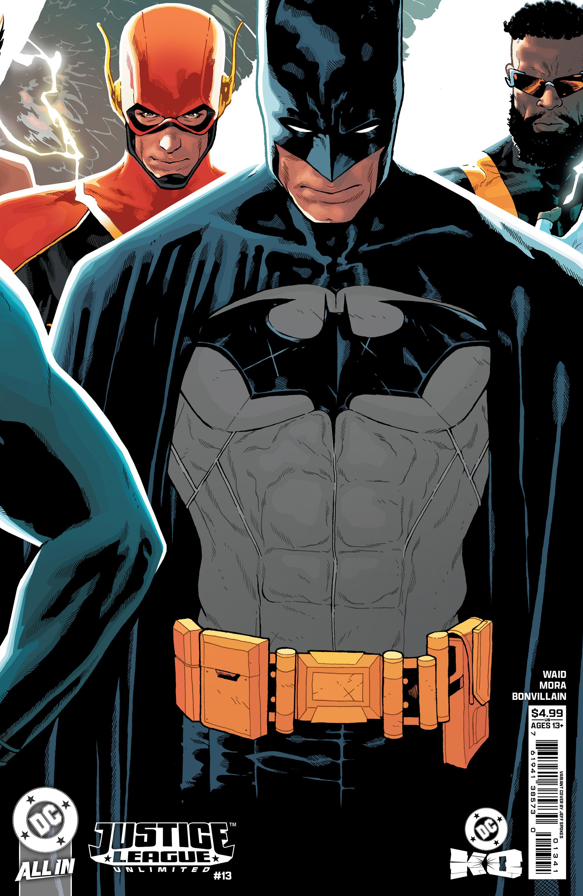 Justice League Unlimited #13 (Cvr D Jeff Spokes Card Stock Variant) Comic