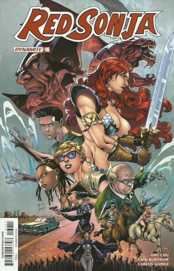 Red Sonja #16 (Cover E Gomez Exclusive Subscription Variant)