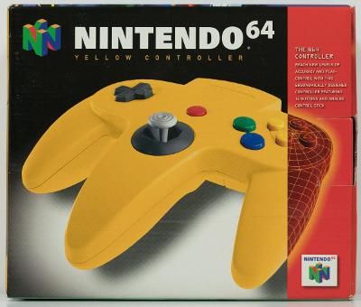 Nintendo 64 Controller [Yellow] Video Game
