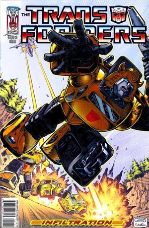 Transformers: Infiltration #1 (Bumblebee Regular Cover)
