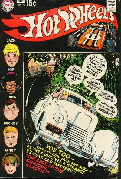 Hot Wheels #5 Comic