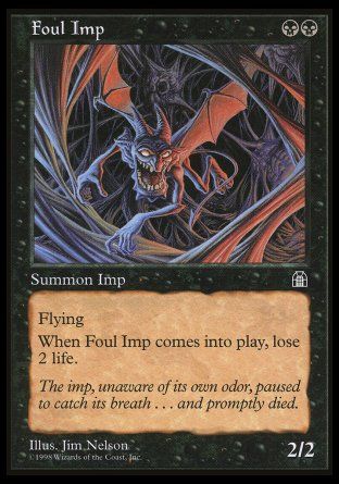 Foul Imp (Stronghold) Trading Card