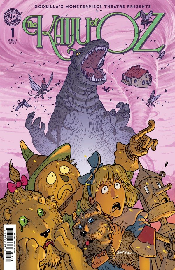 Godzilla's Monsterpiece Theatre Presents: The Kaiju of Oz #1 (Cover C Zander Cannon Variant) Comic