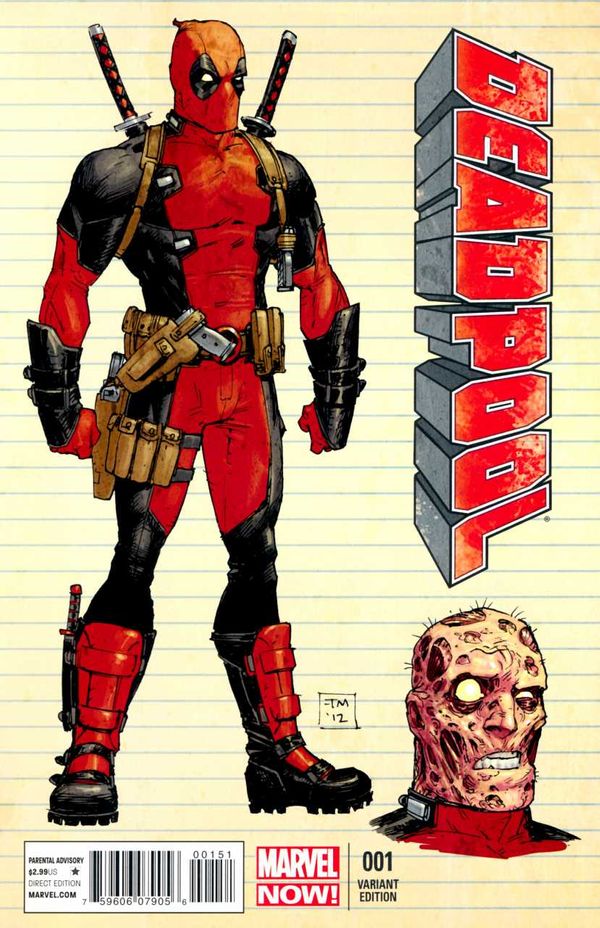 Deadpool #1 (Moore  Cover)