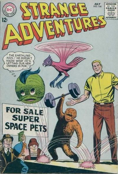 Strange Adventures #166 Comic