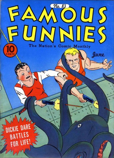 Famous Funnies #83 Comic