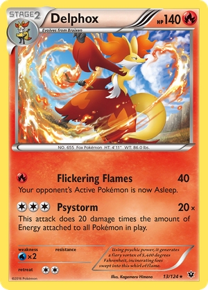 Delphox (13/124) - Fates Collide