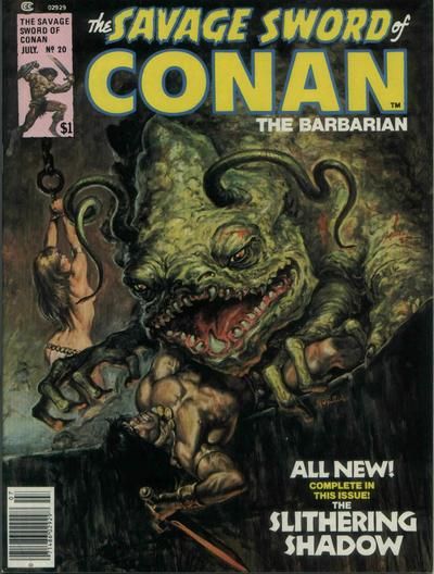 The Savage Sword of Conan #20 Comic