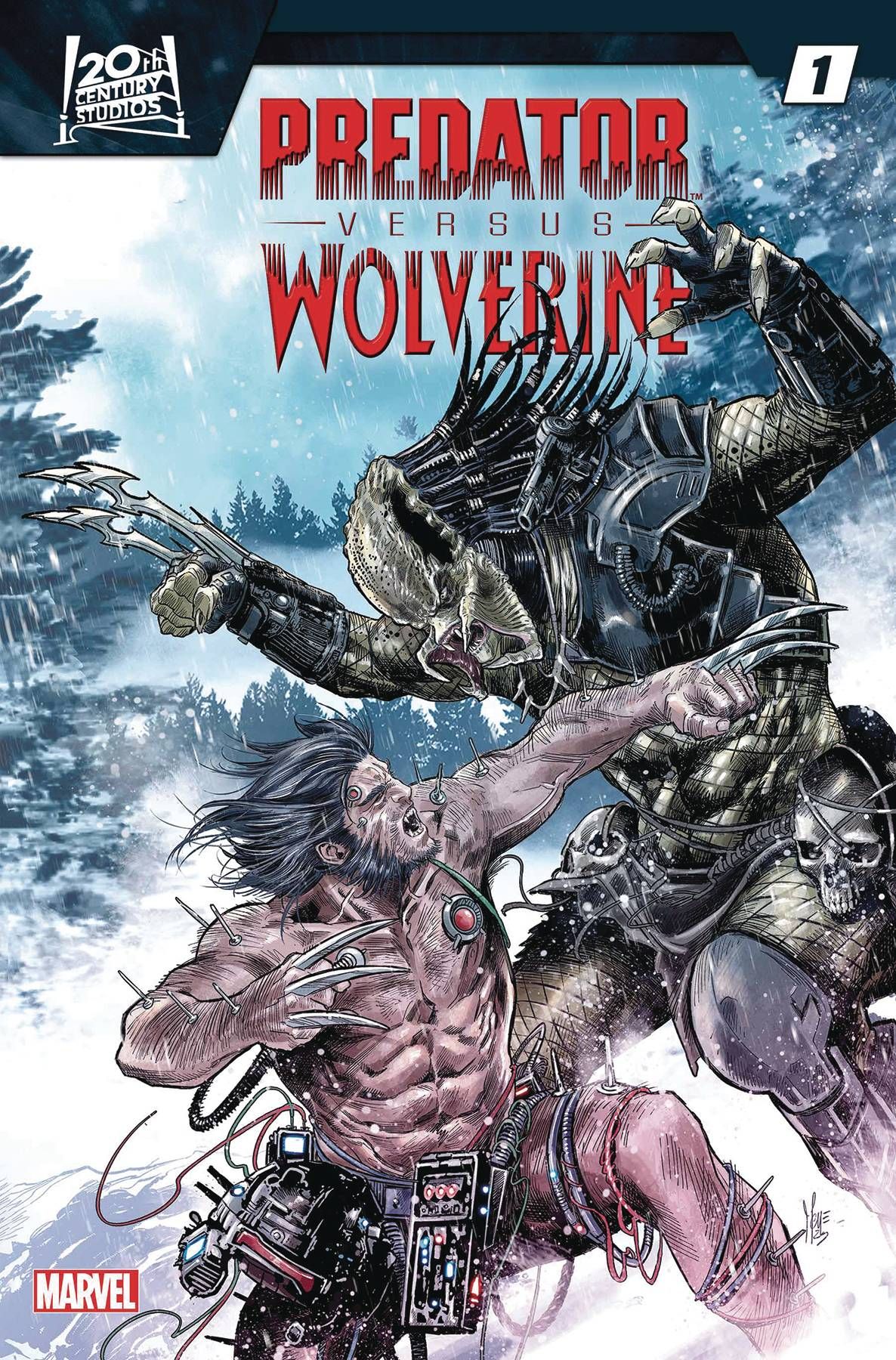 Predator vs. Wolverine #1 Comic