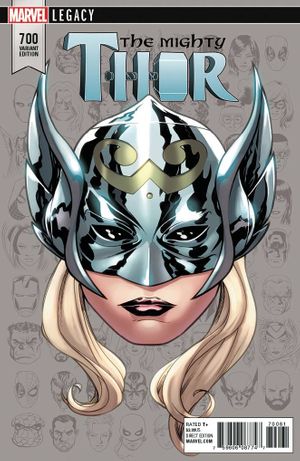 The Mighty Thor #700 (Mckone Legacy Headshot Variant Leg)