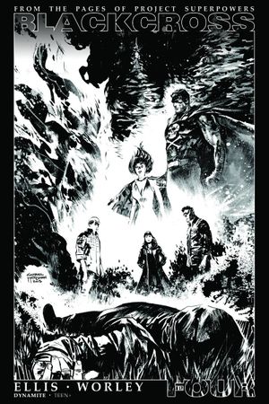 Project Superpowers: Blackcross #4 (35 Copy Hardman B&amp;w Cover)