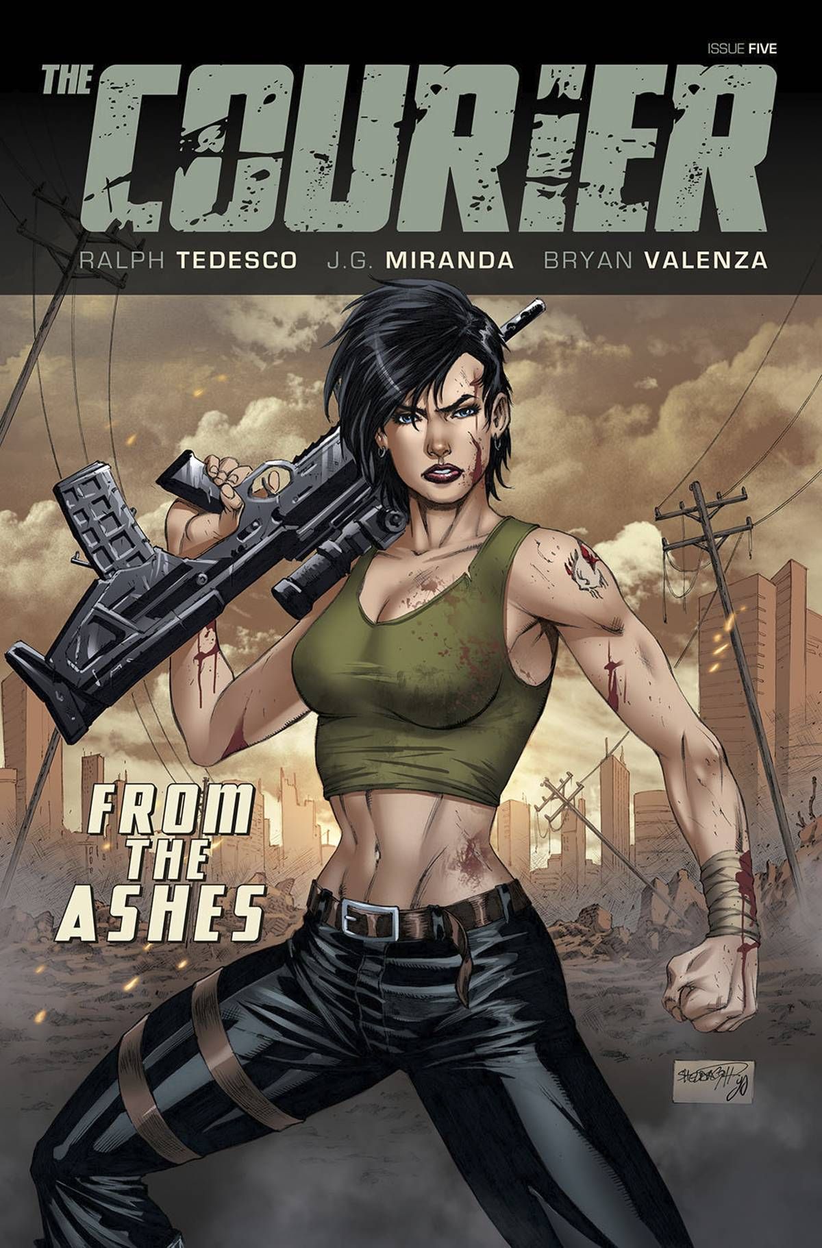 The Courier: From the Ashes #5 Comic