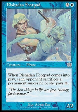 Rishadan Footpad (Mercadian Masques) Trading Card