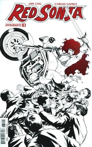 Red Sonja #3 (Mike McKone Spot Color Variant)