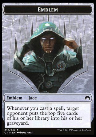 Emblem Jace, Telepath Unbound (Magic Origins) Trading Card