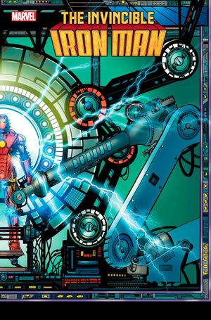 Invincible Iron Man #8 (Layton Connecting Var)