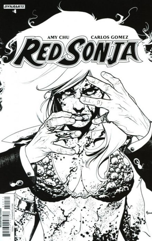Red Sonja #4 (Cover G 20 Copy Mckone B&w Inc)