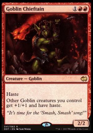 Goblin Chieftain (Merfolks vs. Goblins)