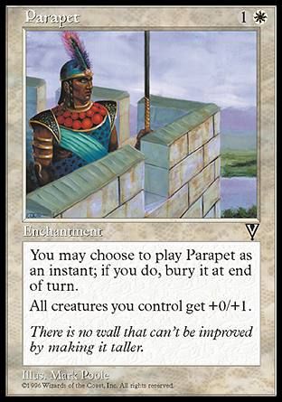 Parapet (Visions) Trading Card