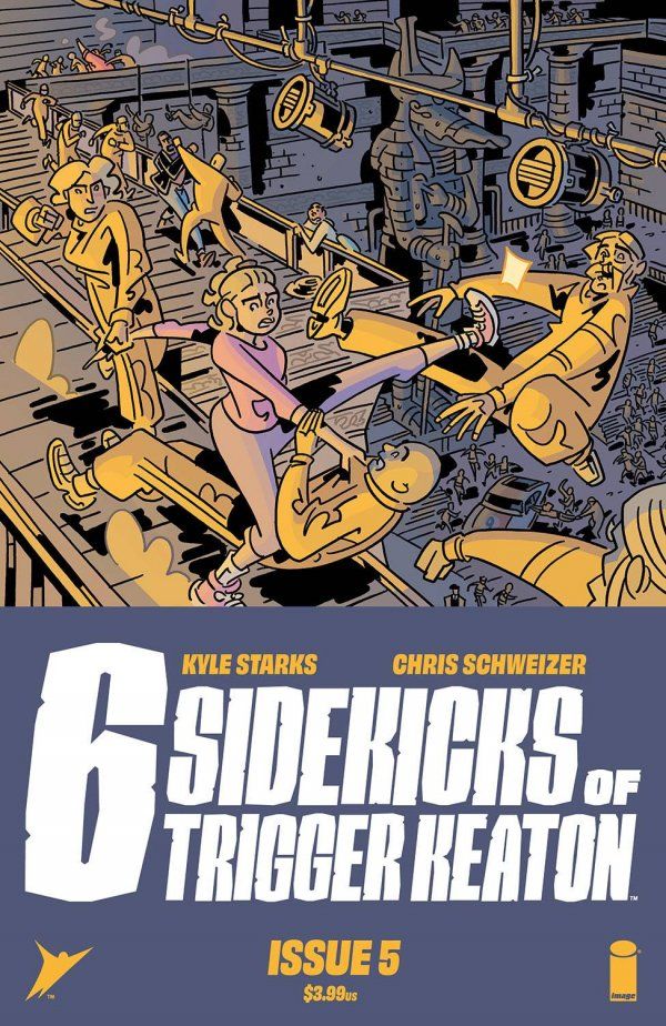 Six Sidekicks Of Trigger Keaton #5 Comic