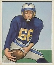 Jack Zilly 1950 Bowman #124 Sports Card
