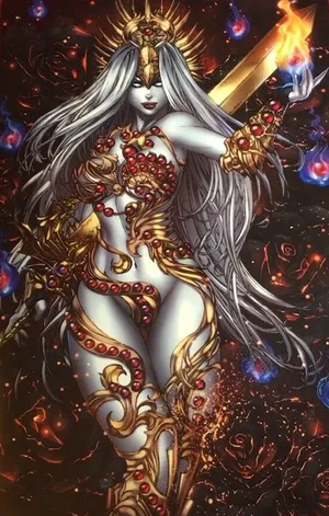 Lady Death: Extinction Express #1 (Black Rose Virgin Art Edition)