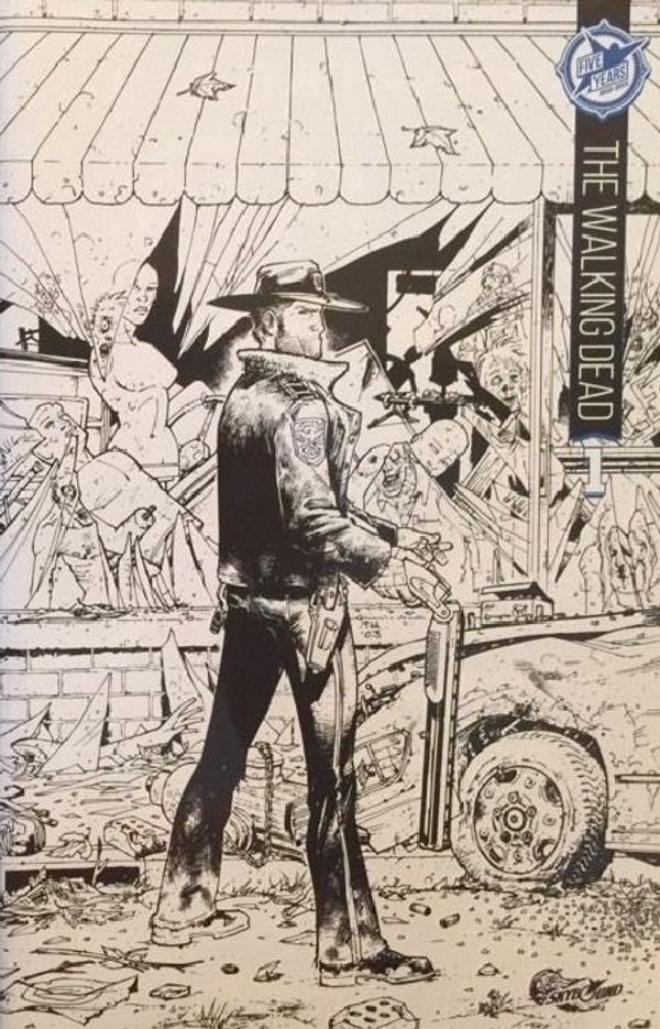The Walking Dead #1 (5th Anniversary Sketch Edition)