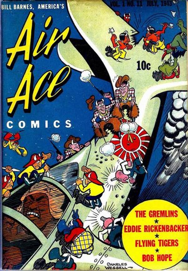 Bill Barnes, America's Air Ace Comics #11