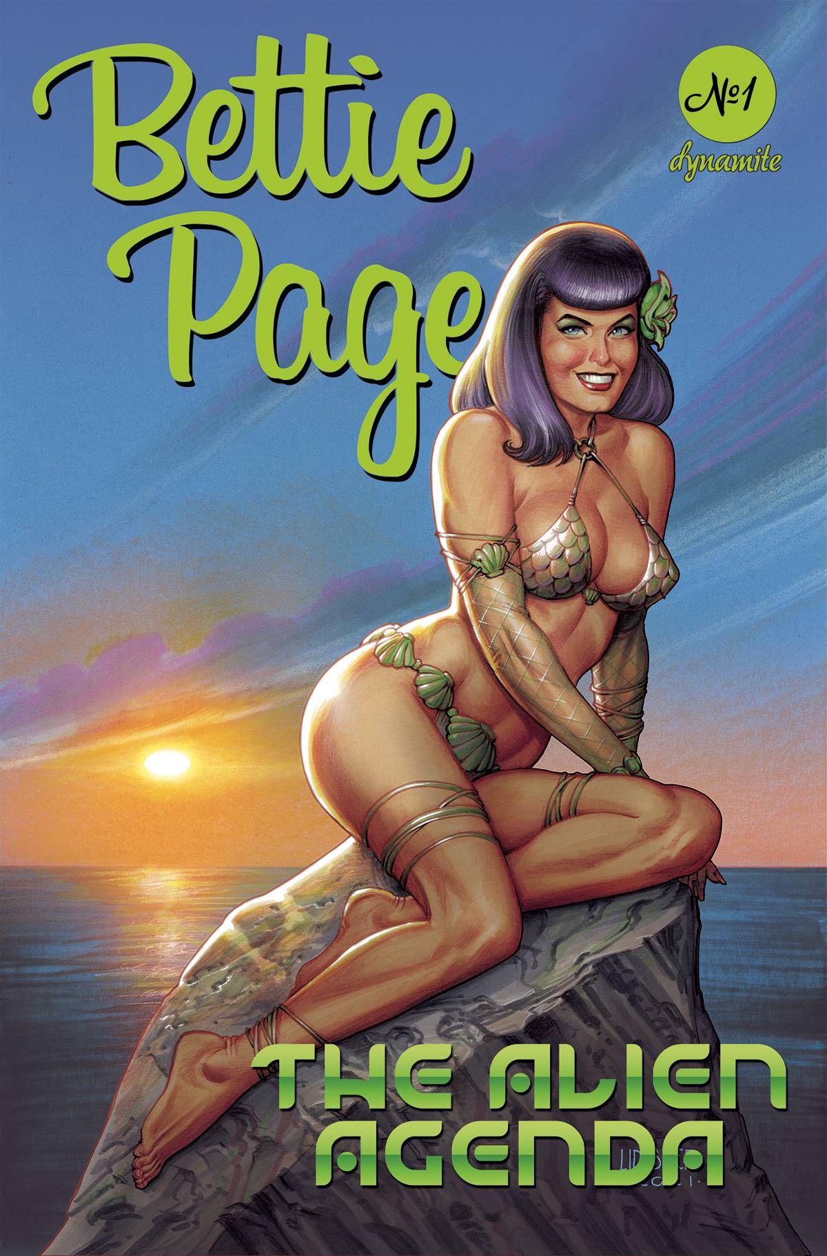 Bettie Page: The Alien Agenda #1 Comic