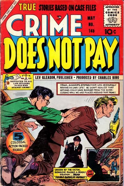 Crime Does Not Pay #145 Comic