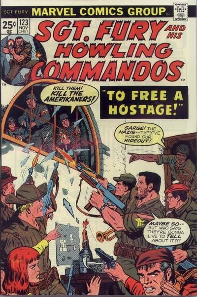 Sgt. Fury and His Howling Commandos #123 Comic