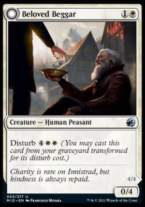 Beloved Beggar (Innistrad: Midnight Hunt)