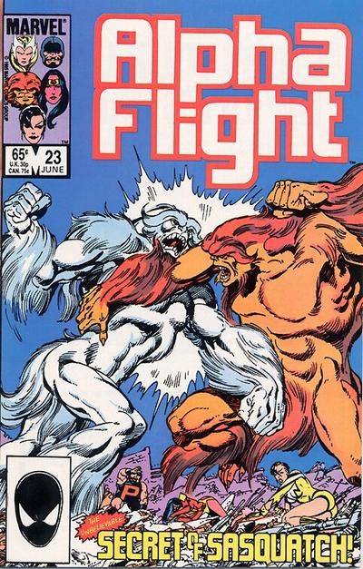 Alpha Flight #23 Comic