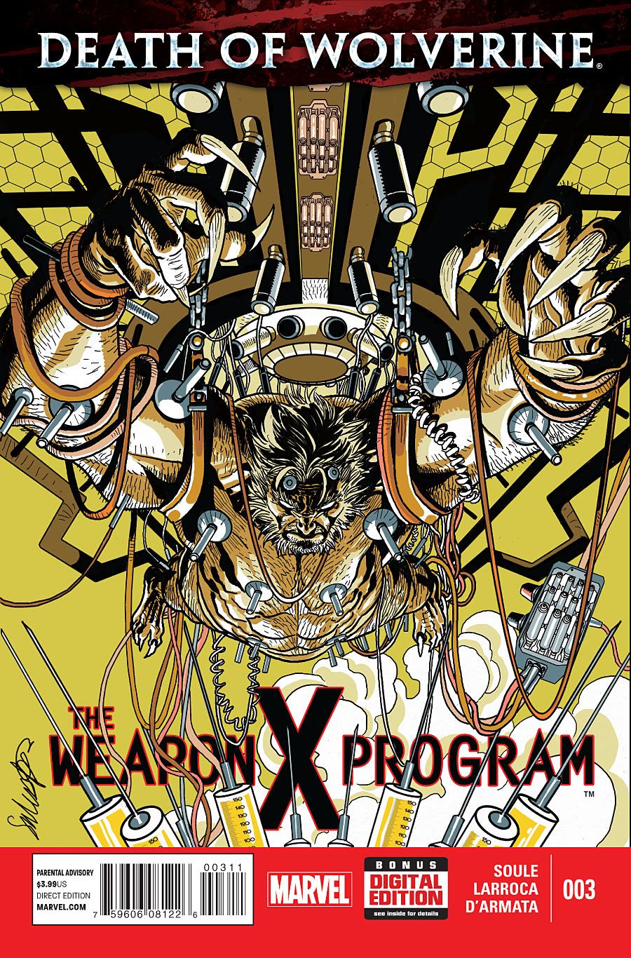 Death of Wolverine: The Weapon X Program #3 Comic