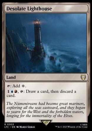 Desolate Lighthouse (The Lord of the Rings Commander Decks) Trading Card