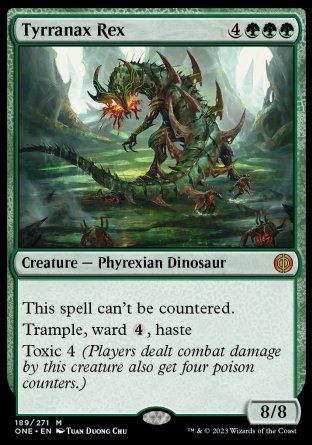 Tyrranax Rex (Phyrexia: All Will Be One) Trading Card