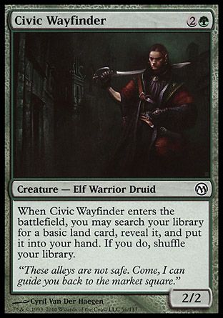 Civic Wayfinder (Duels of the Planeswalkers) Trading Card