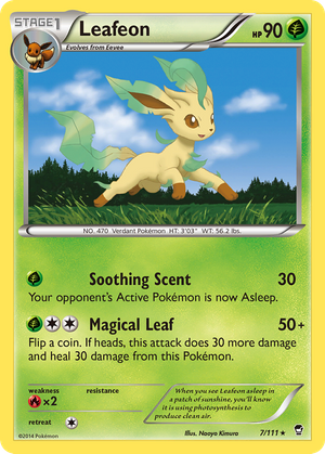 Leafeon (7/111) - Furious Fists