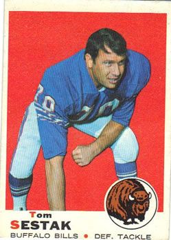 Tom Sestak 1969 Topps #211 Sports Card