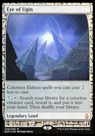 Eye of Ugin (Zendikar Expeditions) Trading Card