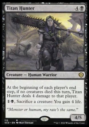 Titan Hunter (Starter Commander Decks) Trading Card
